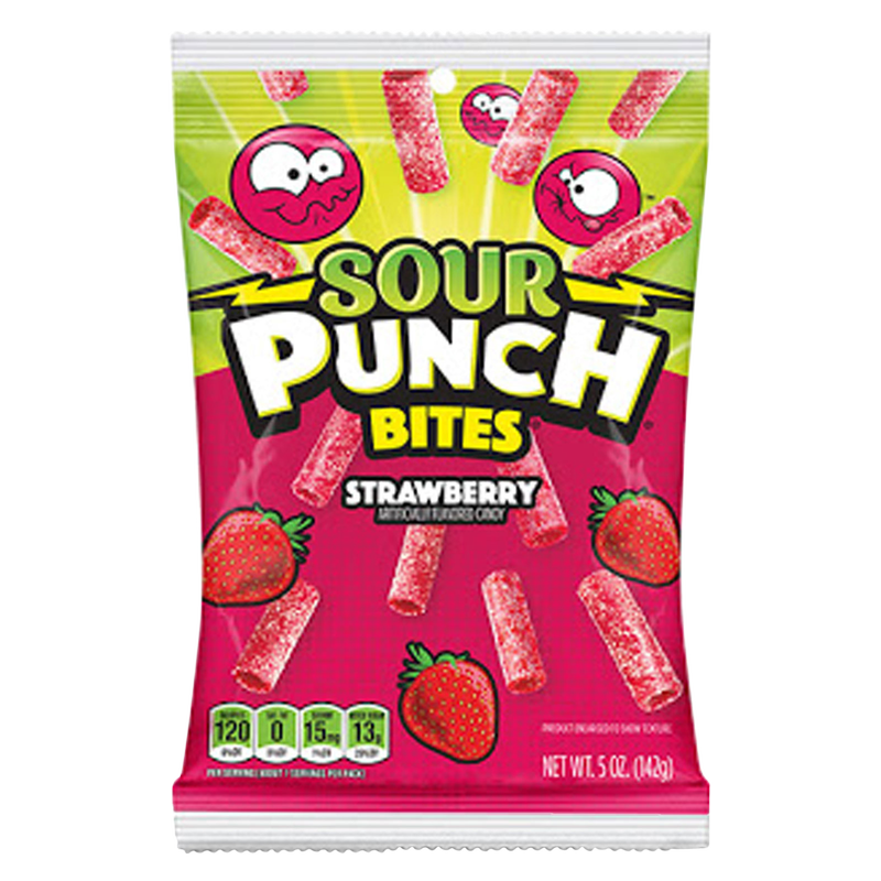 Sour Punch Strawberry Bites 5oz