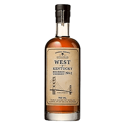 Sonoma County Distilling Co. West of Kentucky Bourbon #2 750ml