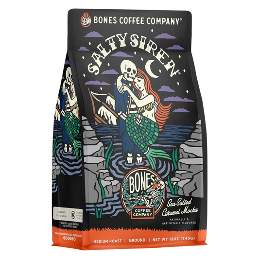 Bones Coffee Salty Siren Coffee, 12 oz