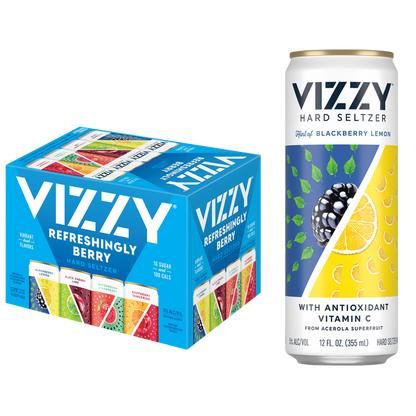 Vizzy Berry Hard Seltzer Variety Pack 12pk 12oz Can 5.0% ABV