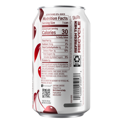 Pepsi Prebiotic Cola Cherry Vanilla 8pk 12oz Can