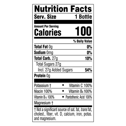 Vitamin Water Energy 20oz Btl