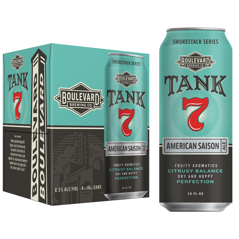 Boulevard Brewing Company Tank 7 American Saison 4pk 16oz Can