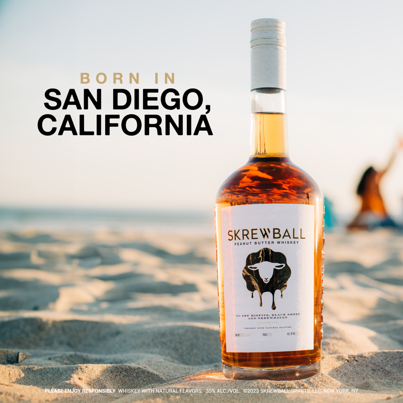 Skrewball Peanut Butter Whiskey 1L (70 Proof)