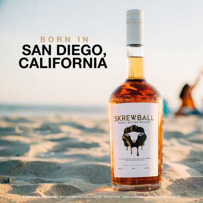 Skrewball Peanut Butter Whiskey 1L (70 Proof)