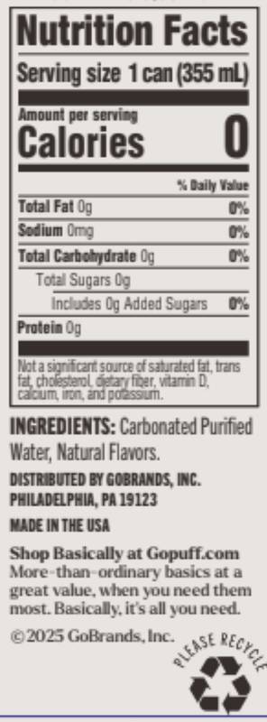 Basically Mixed Berry Sparkling Water - 8pk