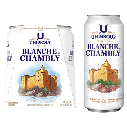 Unibroue Blanche de Chambly 4pk 16oz Can