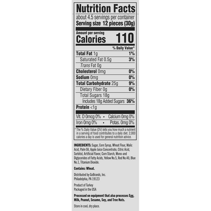 Basically Sour Rainbow Bites 5oz