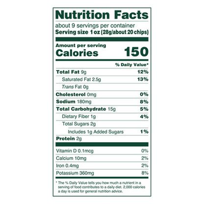 Utz Potato Chips Ripples Sour Cream & Onion 8.5oz