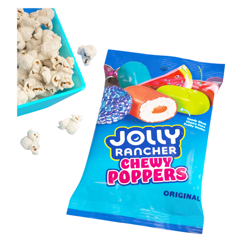 Jolly Rancher Chewy Poppers Original Flavors Bag, 6.2 oz