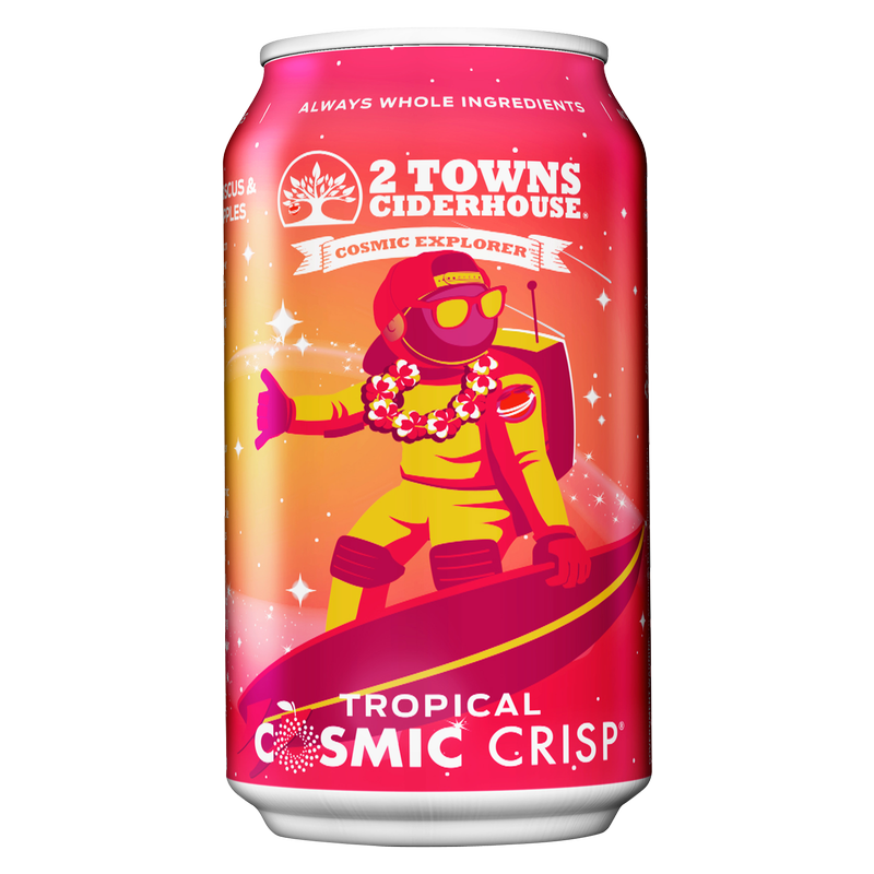 2 Towns Ciderhouse Tropical Cosmic Crisp 6pk 12oz Can 8.0% ABV