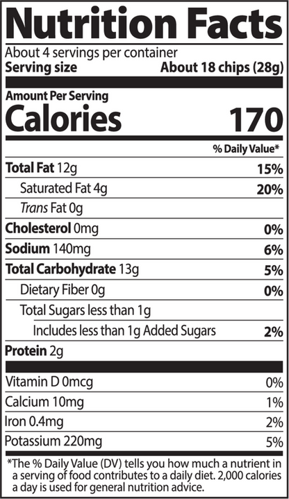 Buldak Potato Chips Quattro Cheese Flavor 4.23oz