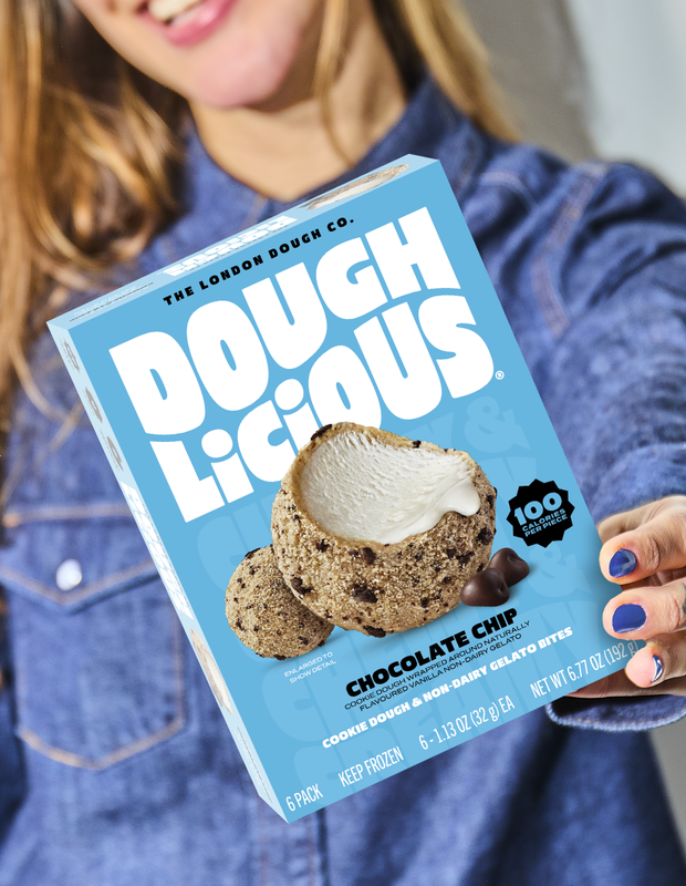 Doughlicious Chocolate Chip Cookie Dough & Gelato Bites 6 ct