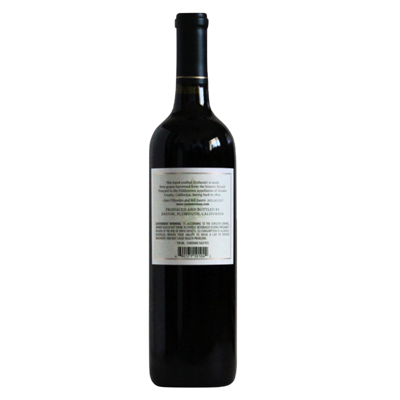 Easton Zinfandel Fiddletown 750ml