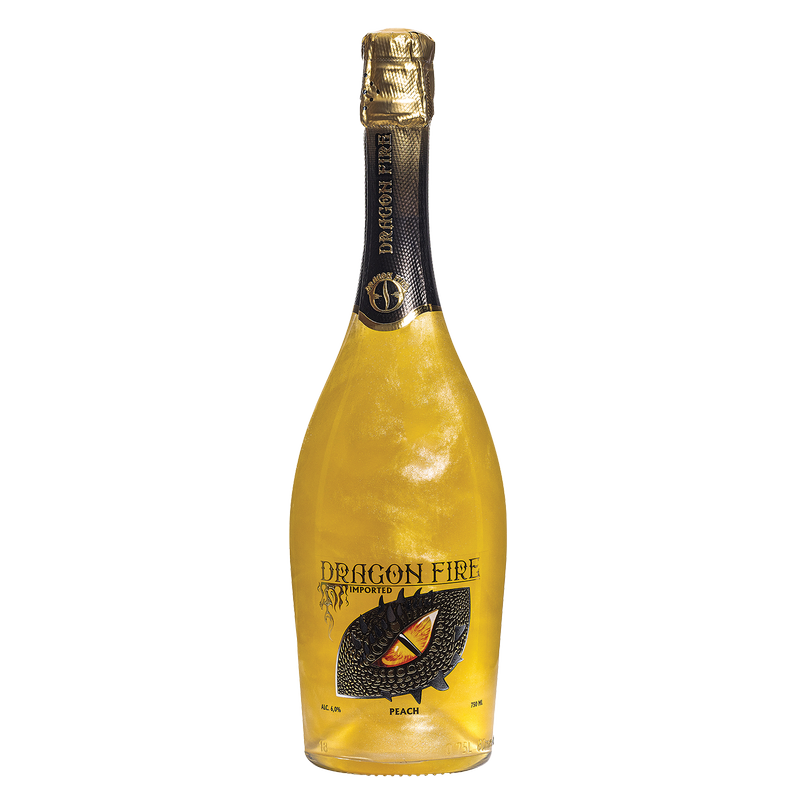 Dragon Fire Peach Sparkling Moscato 750ml