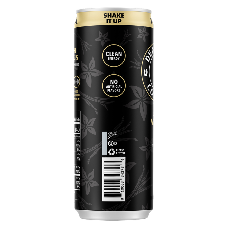 Death Wish Coffee Fair Trade Vanilla Latte 11oz Can