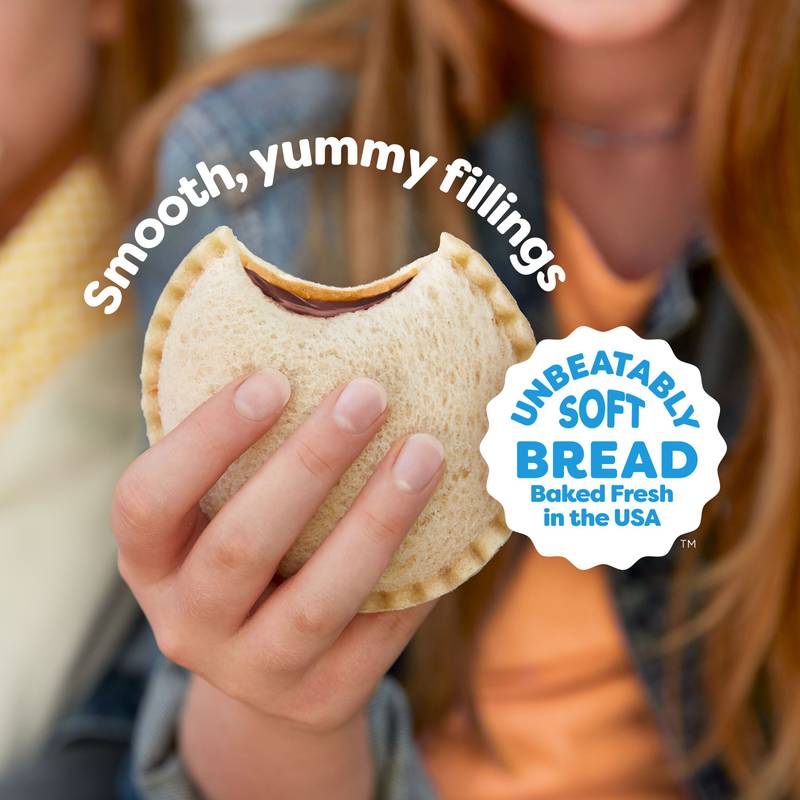 Smucker's Uncrustables Peanut Butter & Chocolate Hazelnut 4 Pack