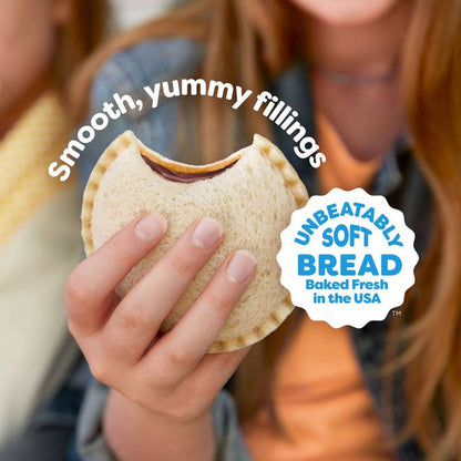 Smucker's Uncrustables Peanut Butter & Chocolate Hazelnut 4 Pack