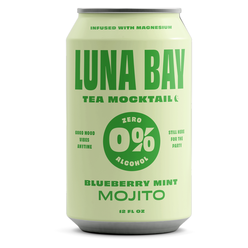 Luna Bay Zero Percent Tea Mocktails Variety Pack 6pk 12oz Can