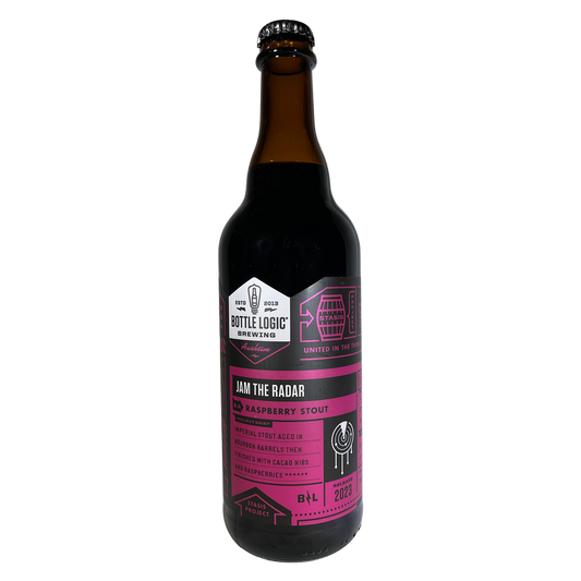 Bottle Logic Jam The Radar Raspberry Stout 500ml