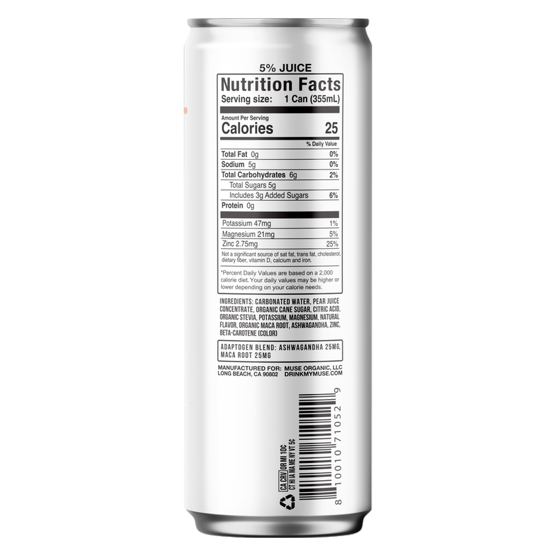 MYMUSE Inspired Soda Orange U Glad 12oz Can