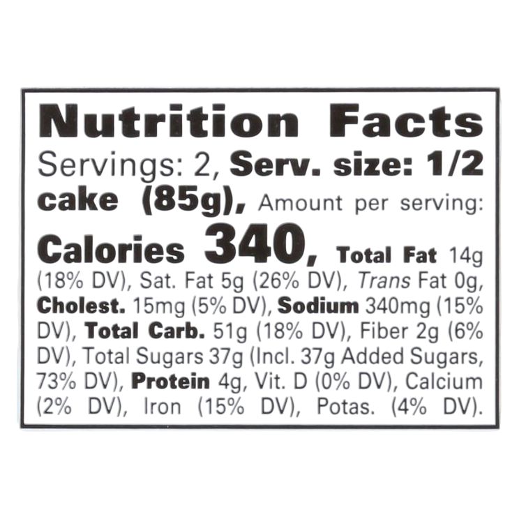 Chocolate Cake with Chocolate Icing - 1ct