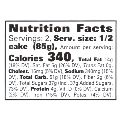 Chocolate Cake with Chocolate Icing - 1ct