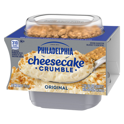 Philadelphia Original Cheesecake Crumble - 2ct/6.6oz