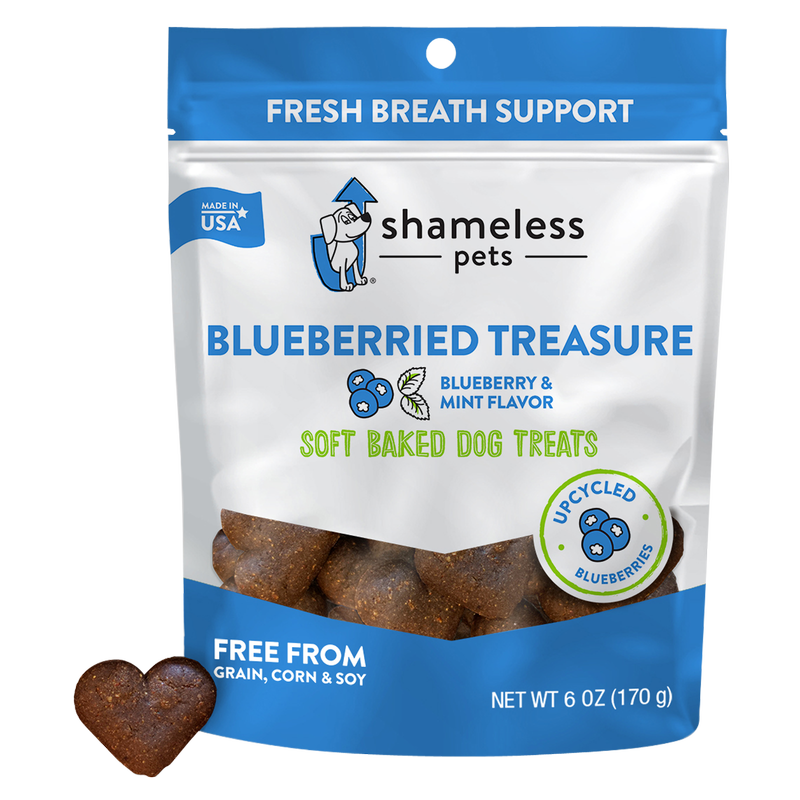 Shameless Pets Blueberried Dog Treats 6oz