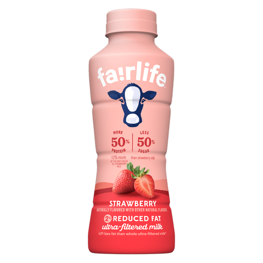 Fairlife 2% Reduced Fat Ultra-filtered Strawberry Milk 14oz Btl