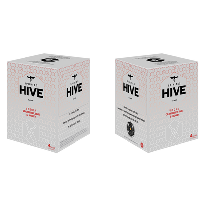 Spirited Hive Vodka Cranberry 4pk 12oz (14 Proof)