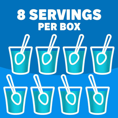 Jell-O Berry  Blue Artificially Flavored Gelatin Dessert Mix, Family Size, 6 oz Box