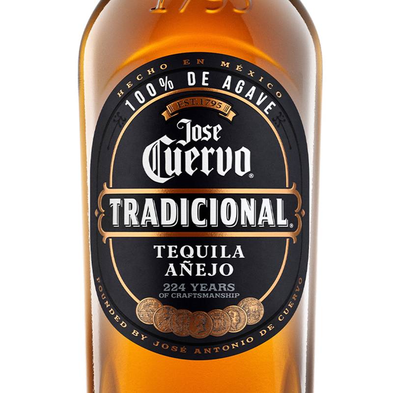 Jose Cuervo Tradicional Añejo Tequila 750ml (80 Proof)