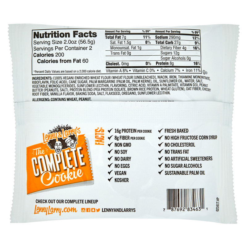 The Complete Cookie Peanut Butter 4oz