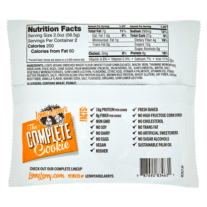 The Complete Cookie Peanut Butter 4oz