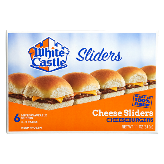 White Castle Cheeseburger Sliders 6ct
