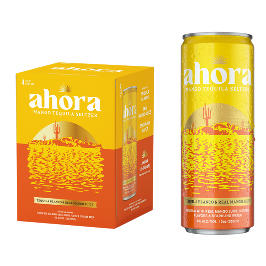 Ahora Mango Tequila Seltzer 4pk 12oz Cans 6% ABV