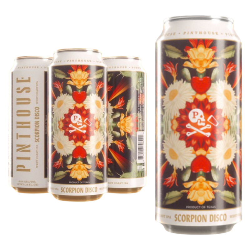 Pinthouse Scorpion Disco IPA 4pk 16oz Can 6.6% ABV