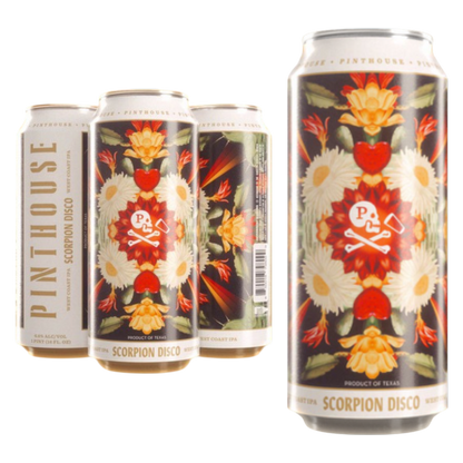 Pinthouse Scorpion Disco IPA 4pk 16oz Can 6.6% ABV