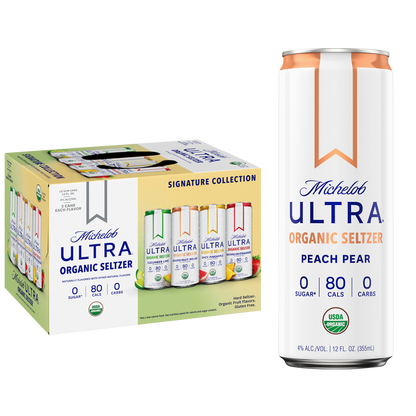Michelob ULTRA Organic Hard Seltzer Variety Pack 12pk 12oz Slim Cans 4% ABV
