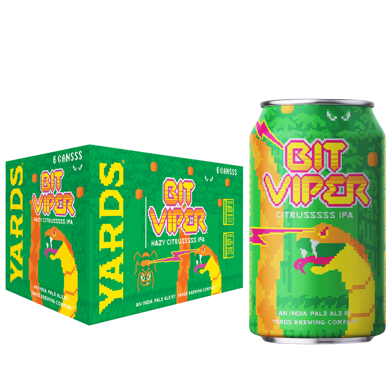 Yards Brewing Bit Viper Citrussssy IPA 6pk 12oz Can 6.5% ABV