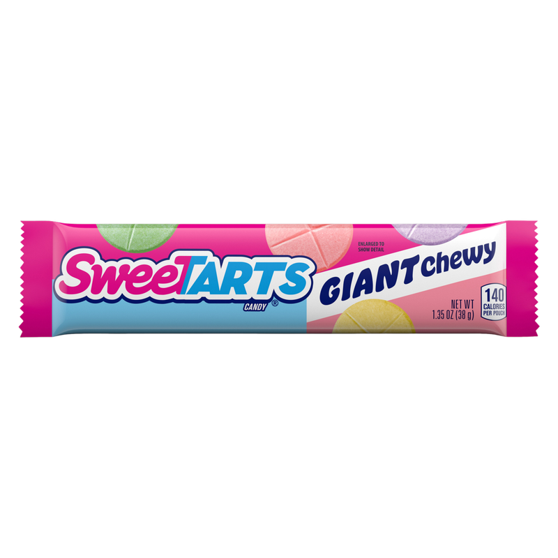 SweeTARTS Giant Chewy Candy, Sweet and Tart, 1.35 oz