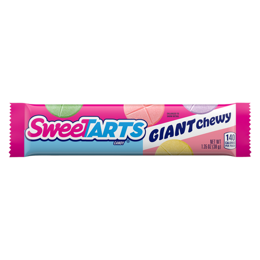 SweeTARTS Giant Chewy Candy, Sweet and Tart, 1.35 oz
