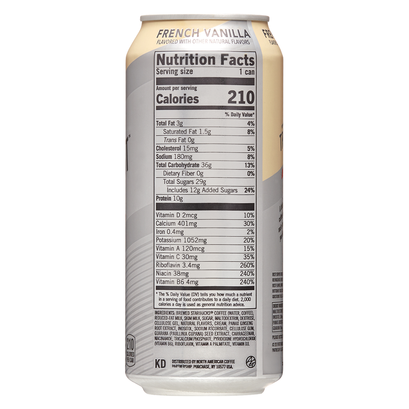 Starbucks Tripleshot Vanilla 15oz Can