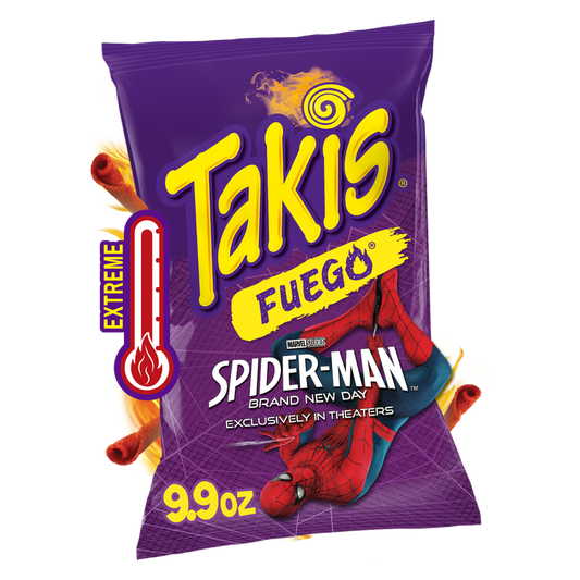 Takis Fuego Spicy Rolled Tortilla Chips, 9.9oz