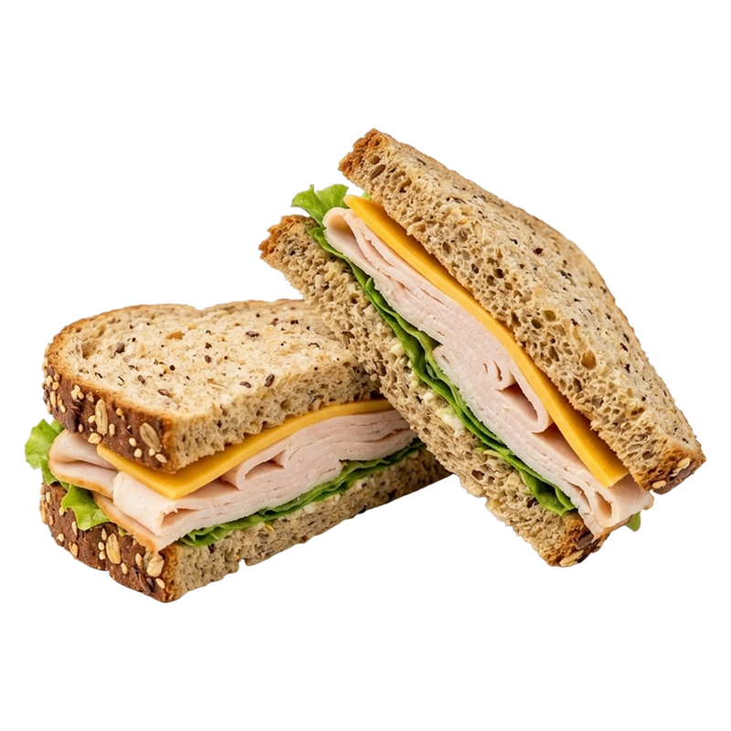 Turkey & Cheddar Sandwich - 7oz