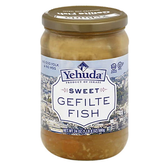 Yehuda Sweet Gefilte Fish 24oz