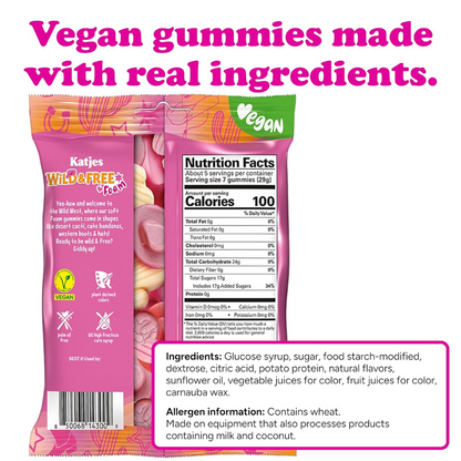 Katjes Wild & Free Foam Gummies, 4.9 oz