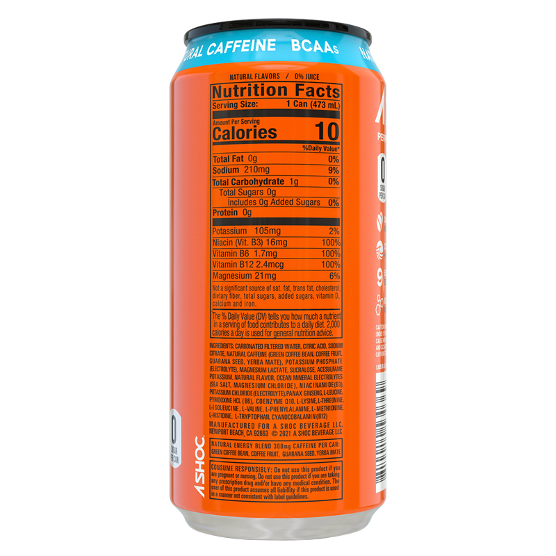 ASHOC Orange Freeze 16oz