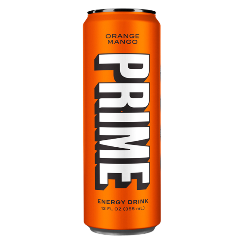 Prime Energy Orange Mango 12oz Can